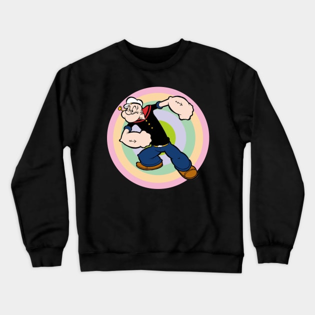 popeye Crewneck Sweatshirt by randycathryn